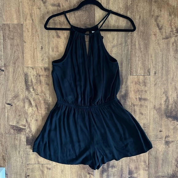 GARAGE Romper, Black, Size S - Picture 1 of 3